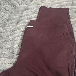 Purejill Burgundy pants